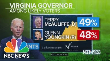 Biden On The Ropes: Tight Virginia Governors Race Reflects President's Disapproval