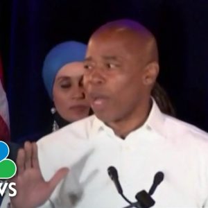 Eric Adams After Winning NYC Mayor's Race: 'End All Of This Division'