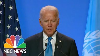 Biden Touts Climate Steps After U.N. Conference, Addresses Spending Plan Standoff